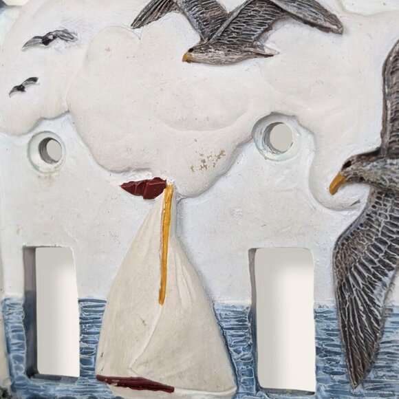 V. 2-Switch Lighthouse Light Switch Cover - Picture 3 of 4